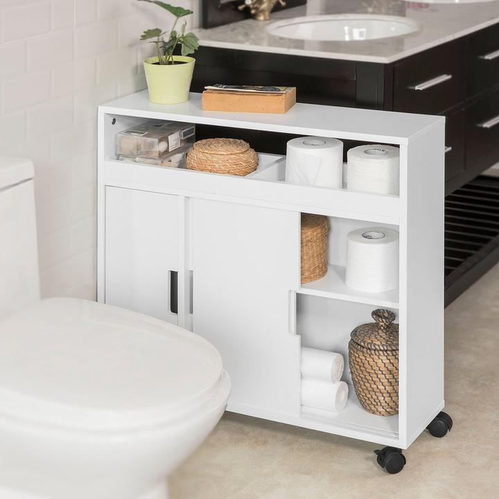 Immagine prodotto SoBuy Carrello da bagno (20 x 7 x 71 cm)