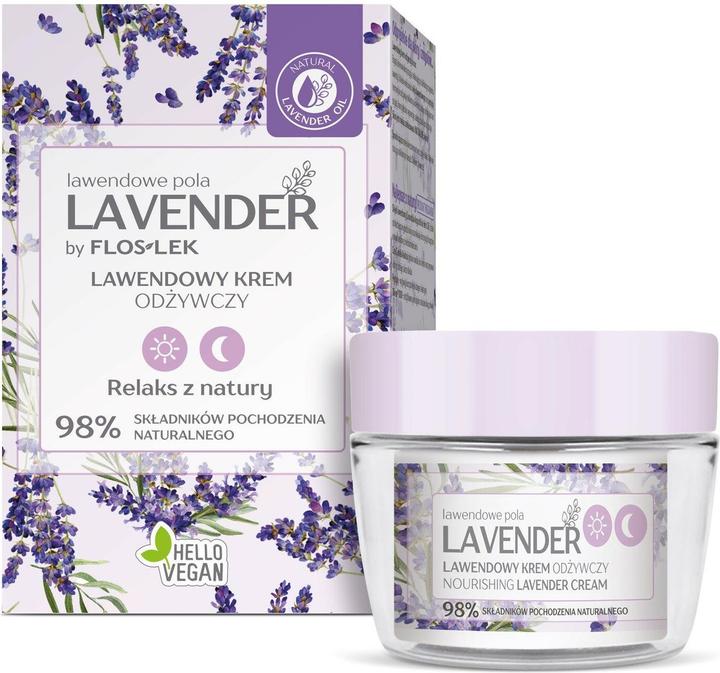 Floslek Lavender lavender nourishing day and night cream 50ml (50 ml, Tagescreme)