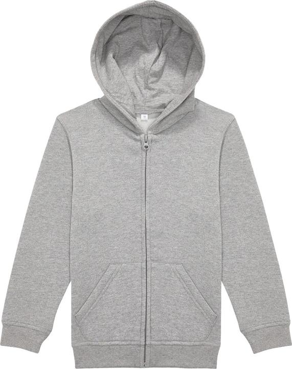 Actual product image B&C Childrens/Kids ID.334 Full Zip Hoodie (116)