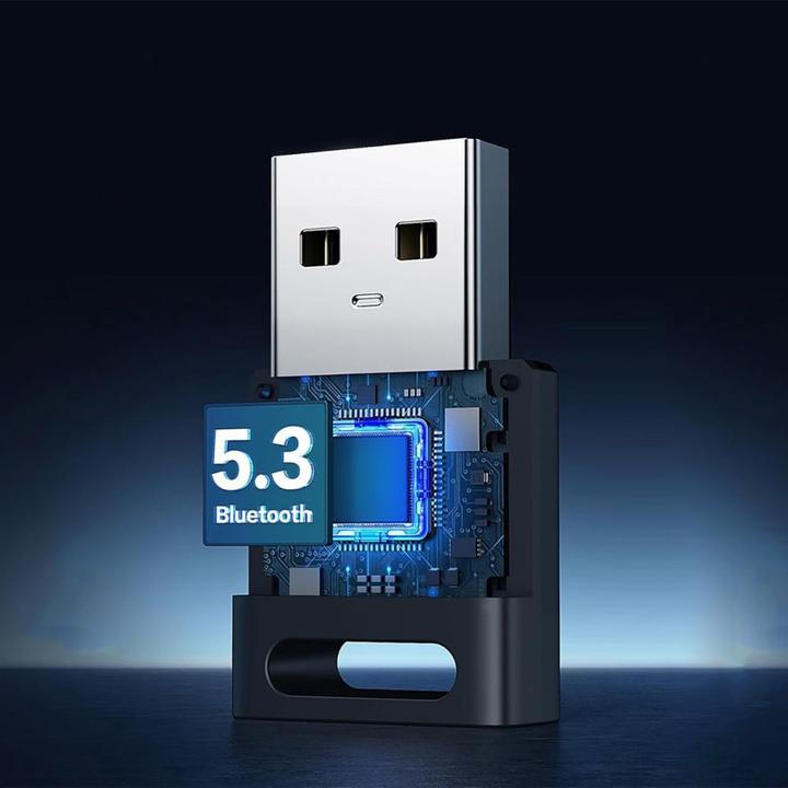 Actual product image Ugreen CM591 USB-A Bluetooth 5.3 Adapter - Black (Transmitter & Receiver)