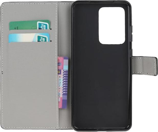 Actual product image MU Style Leather Bookcover Image Series (Samsung Galaxy S21 Ultra)