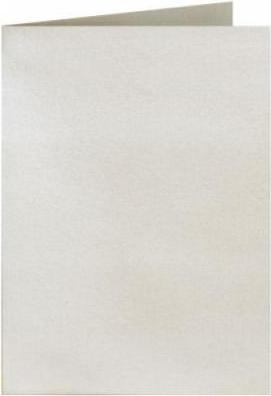 Artoz Karten Glaze A5x2 hochdoppelt white shine (A5, 235 g/m²)