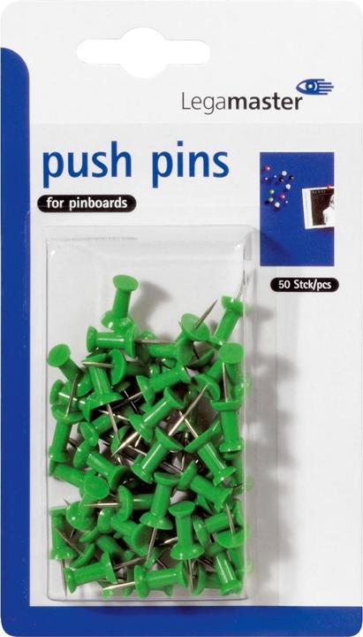 Immagine prodotto Legamaster Pin Pin Verde, 50 pezzi (50 Pezzo/i, 165 mm)
