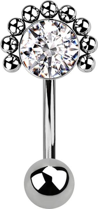 Image du produit Star Piercing Sellette or rose (sans laiton, Titane G23)