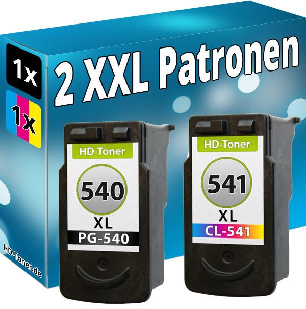 Produktbild Druckfuxx 2x Patronen für CANON PG-540 CL-541 XL TS5150 TS5151 MX525 MX375 MG325