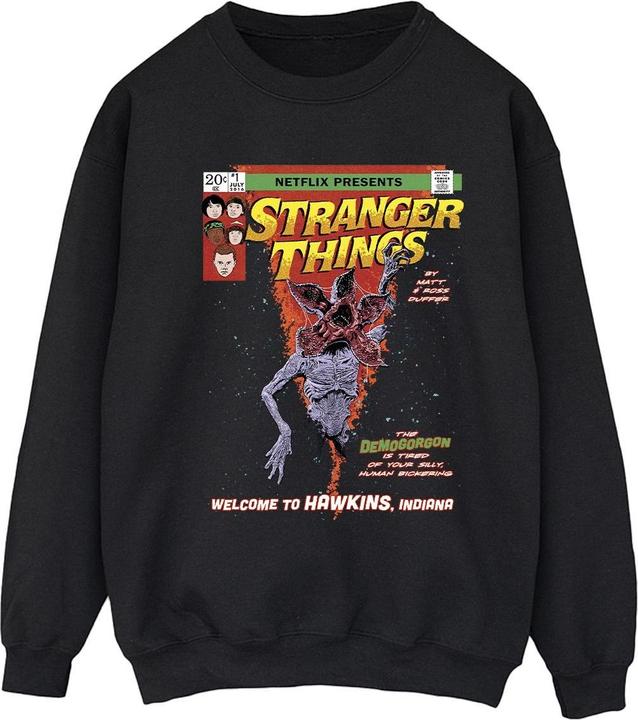 Immagine prodotto Netflix Stranger Things Comic Cover Felpa Donna (S)