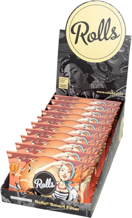 Image du produit Rolls 69 Rolls Smart Filtre court 7mm 10 x 50 pcs. Boîte