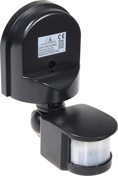 Immagine prodotto Maclean Ścienny czujnik ruchu i zmierzchu 180° max. 1200W czarny MCE25 B (12 m)