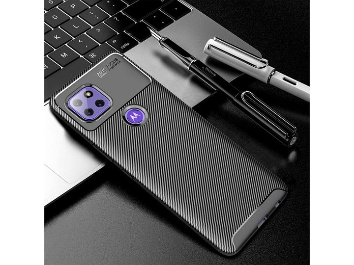 Immagine prodotto Screenguard Motorola Moto G 5G Cover Carbon Design Custodia in TPU (Motorola Moto G 5G)