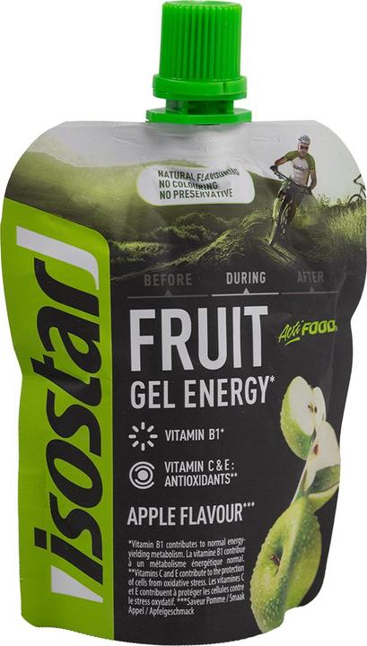 Actual product image Isostar Actifood Apple 24 x 90 g smoothie gel (Apple, 24 pcs., 2160 g)