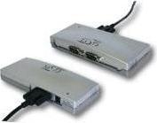 Actual product image Exsys EX-1334V, USB to 4S Serial RS232 Port, screwable