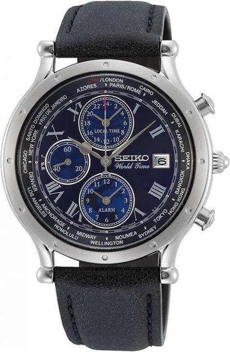 Actual product image Seiko Men's World Time Special Edition (Analogue wristwatch, 40 mm)