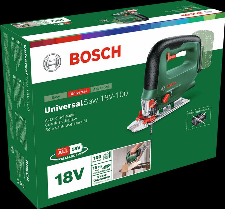 Actual product image Bosch Home & Garden UniversalSaw 18V-100
