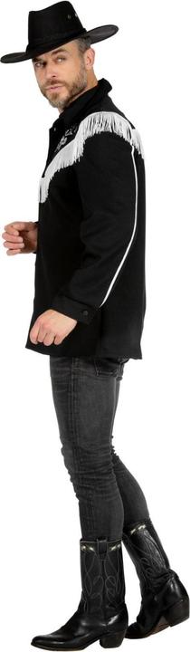 Immagine prodotto Wilbers Camicia western da uomo Bobby, nera (XL)