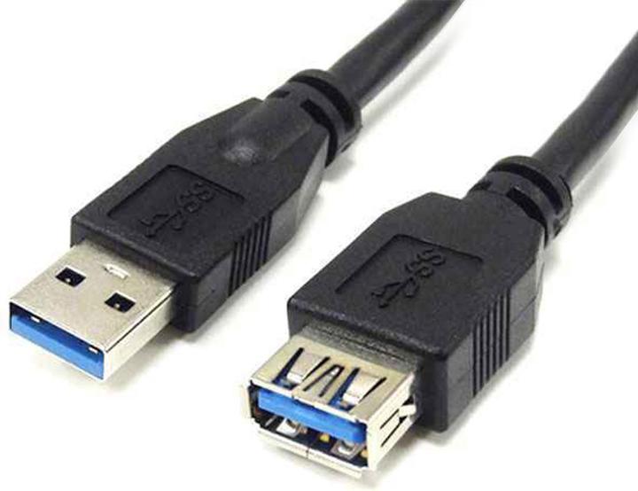 Reekin USB 3.0 Kabel - Male-Female - 1,0 Meter (1 m, USB 3.0)