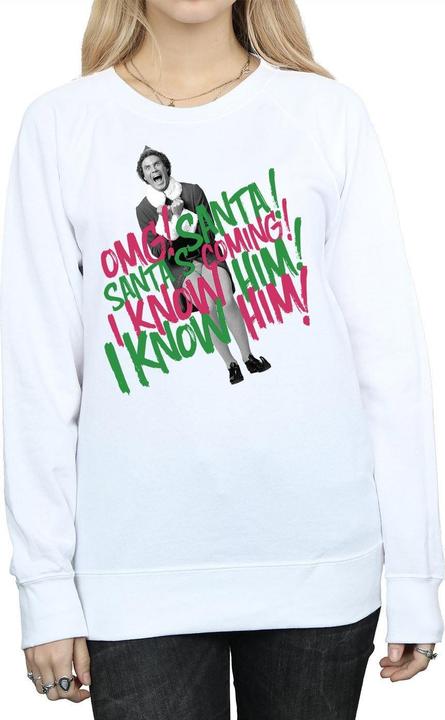 Immagine prodotto Elf Santa's Coming Felpa Donna (XXL)
