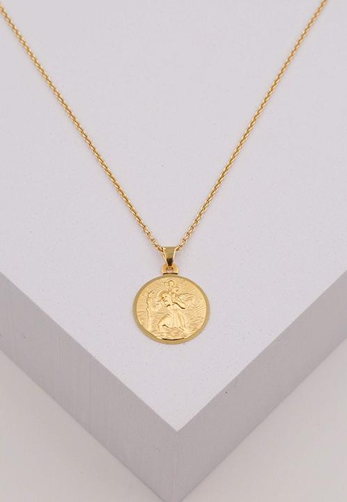 Actual product image Muau Medal Christophorus (Yellow gold 750)