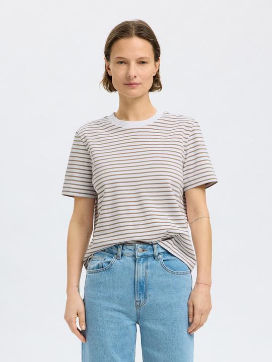 Immagine prodotto Selected Femme Slfessential Ss Striped Boxy Tee Noos (XL)