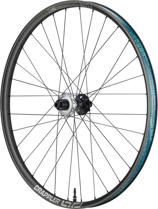 Produktbild e*13 Grappler Sidekick Flux DH Carbon Boost Laufrad VR, 29", 110x20mm, 28 L., 30mm, black (Laufradsatz, 29")