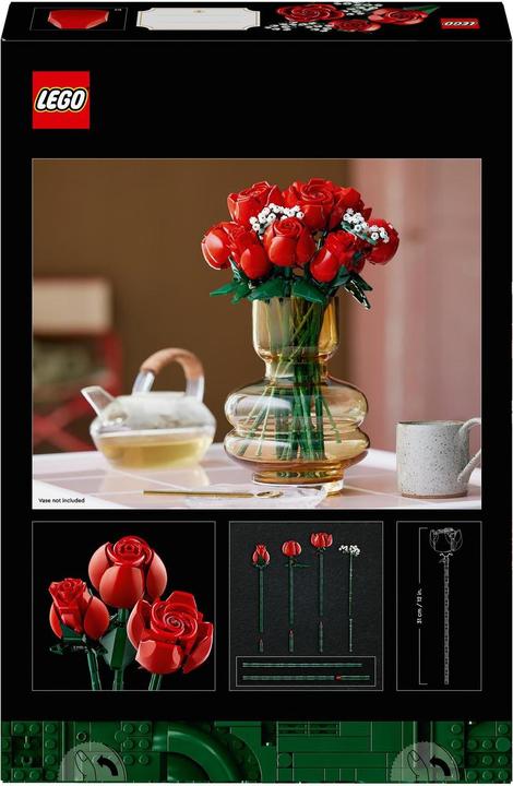 Produktbild LEGO Rosenstrauss (10328, LEGO Icons, LEGO Botanical)