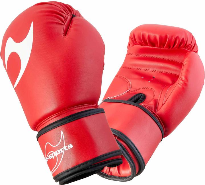 Actual product image Ju-Sports Boxing Gloves Training red (14 OZ)