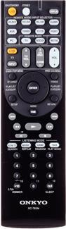 Actual product image Onkyo TX-SR608 7.2 Receiver, Dolby True HD, Black