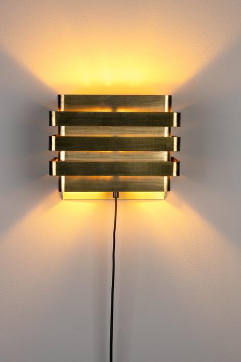 Productafbeelding Dutchbone Dumont Wandlamp Messing (E27)
