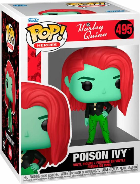 Immagine prodotto Funko Harley Quinn Serie Animata Figura in vinile degli eroi POP! Poison Ivy 9 cm