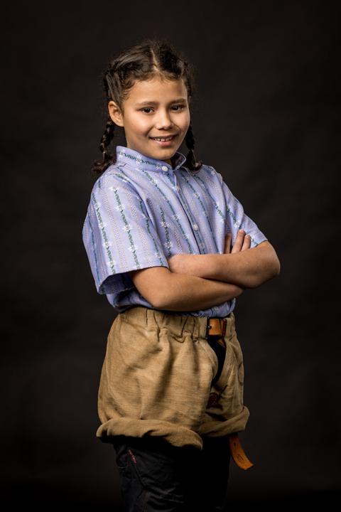 Actual product image Jenni Hemden Edelweiss shirt short sleeve (128)