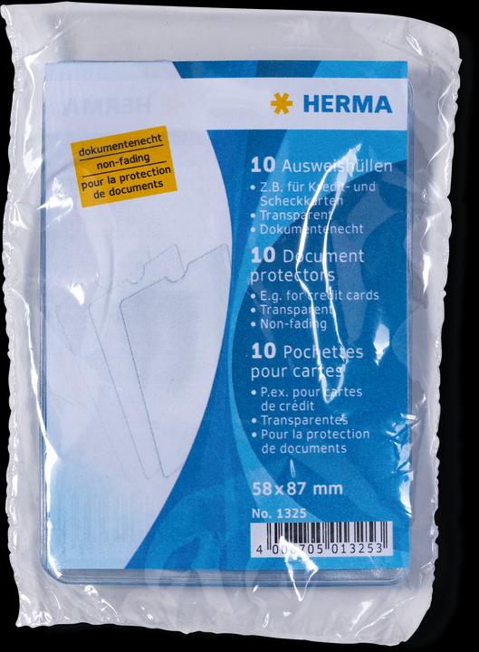 Image du produit HERMA Pochettes pour cartes d'identité (9 x 6 cm, 10 x)