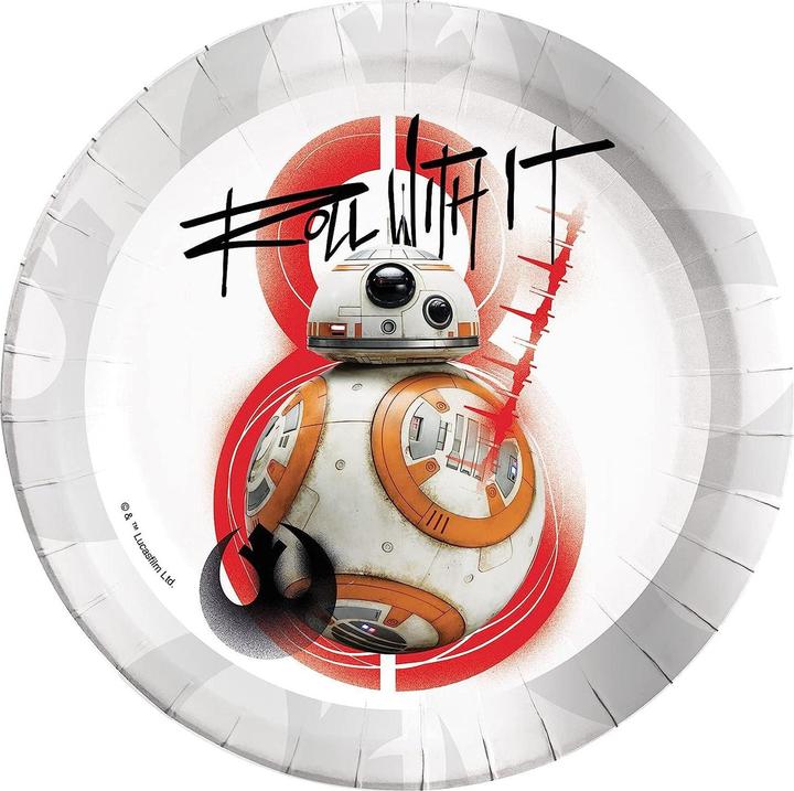 Star Wars Roll With It Partyteller (8er Pack) (8 x)