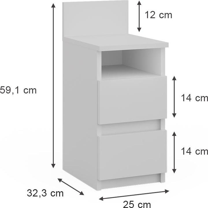 Image du produit Vichy Monty (25 x 32.5 x 59 cm)