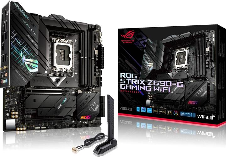 Immagine prodotto ASUS ROG Strix Z690-G Gaming Wifi (LGA 1700, Intel Z690 (DDR5), mATX)