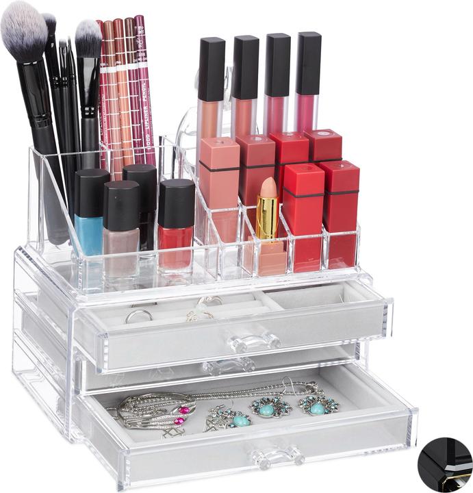 Image du produit Relaxdays organisateur de maquillage