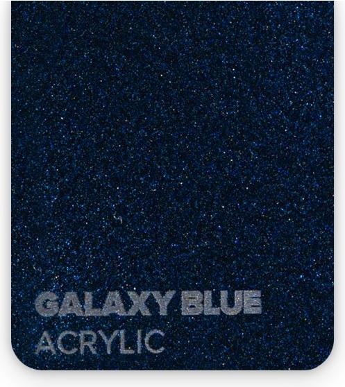 Image du produit flux Plaque acrylique - Beambox Pro - Galaxy Blue (37.50 cm, 60 cm)