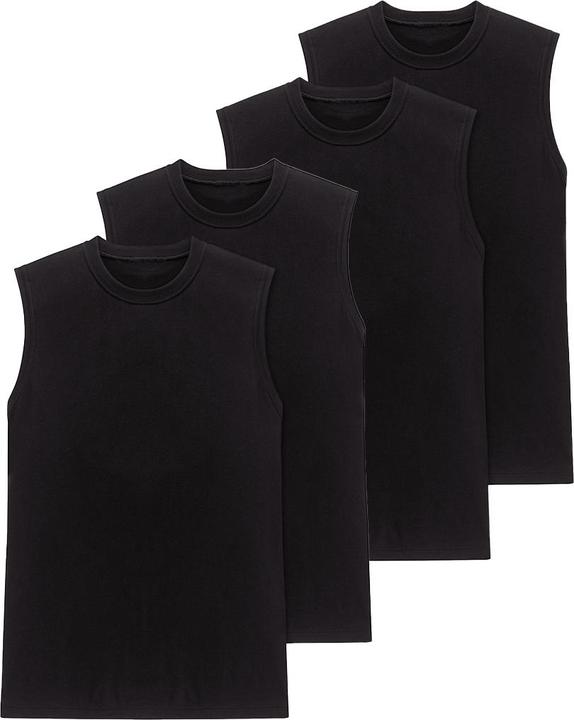 Produktbild Schiesser 4er Pack Essentials Unterhemd / Tanktop (L)