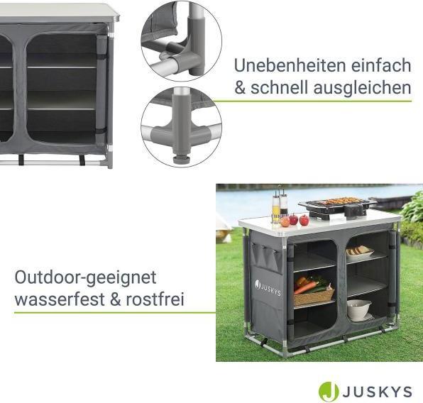 Actual product image Juskys Foldable camping locker Ruda