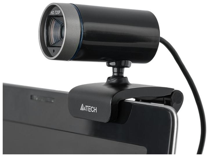Actual product image A4Tech PK-910P - 1280 x 720 pixels - 30 fps - USB 2.0 - Black - Gray - Clip - Windows (0.90 Mpx)