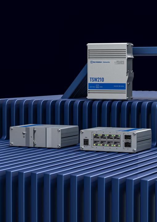 Image du produit Teltonika Tsw210 Commutateur Industriel Non Géré (10 Ports)