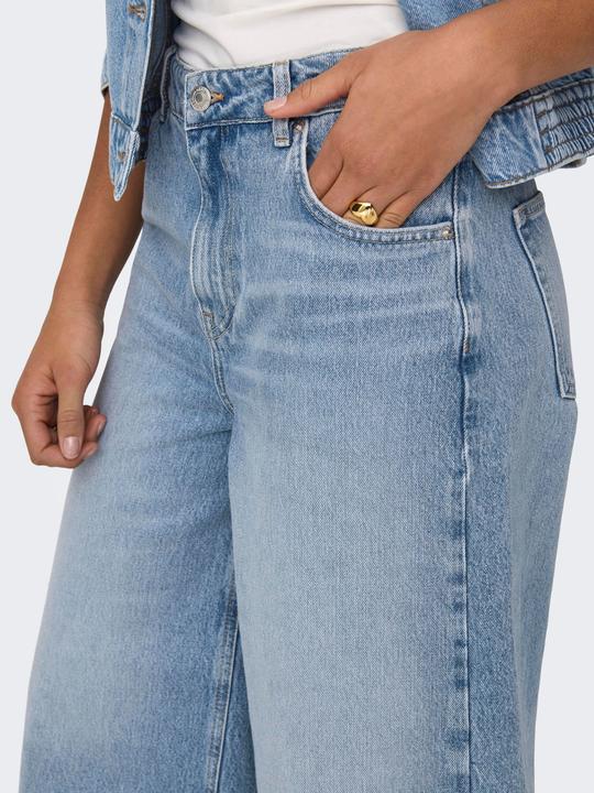 Produktbild Only Locker geschnitten Hohe Taille Shorts Jeans-Shorts (L)
