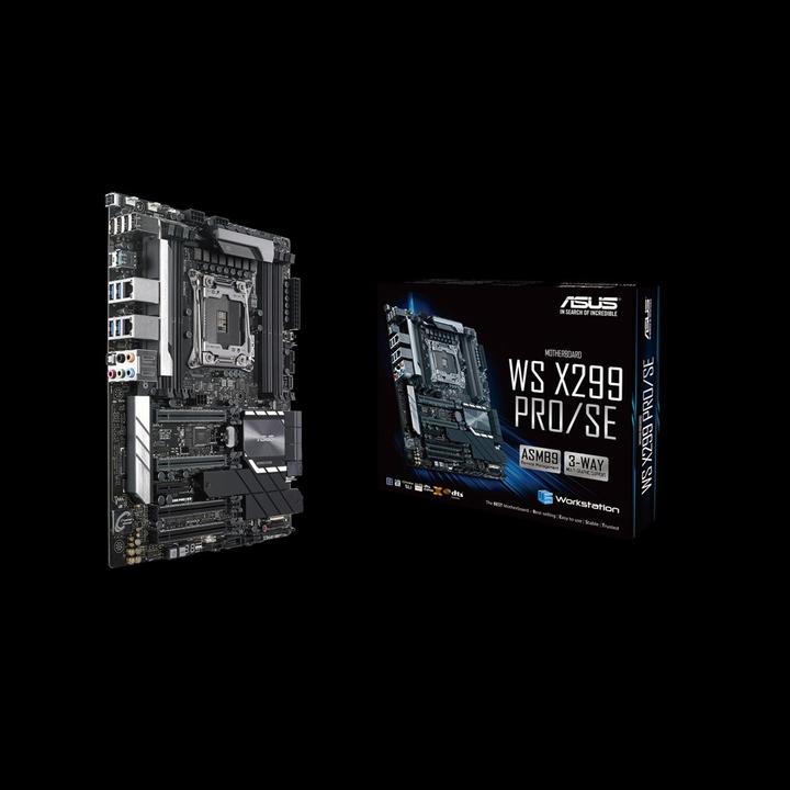 Immagine prodotto ASUS Ws X299 Pro/Se (LGA 2066, Intel X299, ATX)