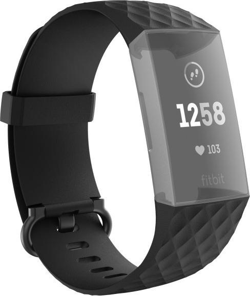 Produktbild Hama Armband FitbitCharge 3/4 (22 mm, Rostfreier Stahl, Thermoplastisches Polyurethan)