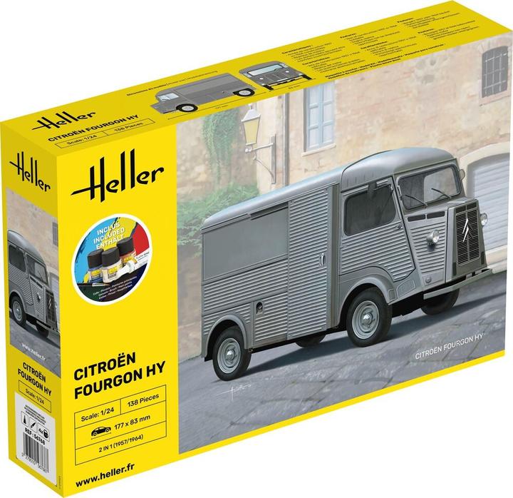 Produktbild Heller STARTER KIT Citroen Fourgon Hy "Tube