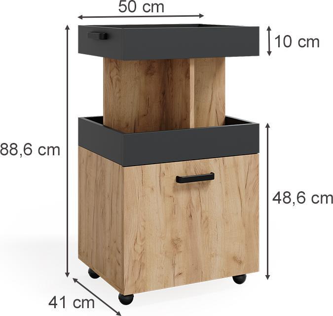 Actual product image Vicco Kamber (50 x 41 x 89 cm)