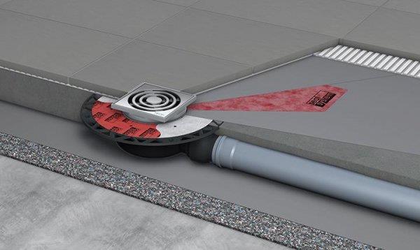 Actual product image TECE Tecedrainpoint S Drain Set112 Supe Flat (100 mm)