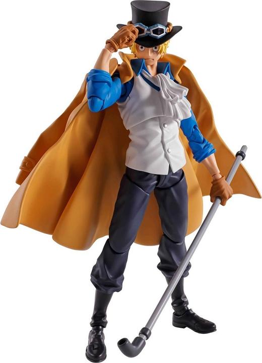 Actual product image Bandai One Piece S.H.Figuarts action figure Sabo Revolutionary Army Chief of Staff Ver. 16 cm