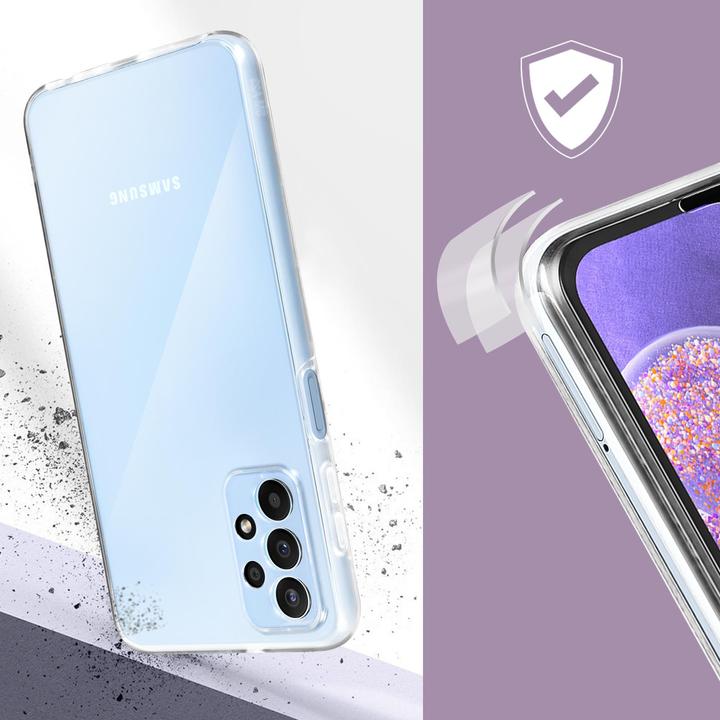 Image du produit Avizar Housse de protection avant/arrière, Full Cover Series (Samsung Galaxy A23 5G)