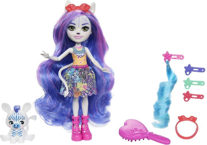 Image du produit Enchantimals Zebra Deluxe Doll