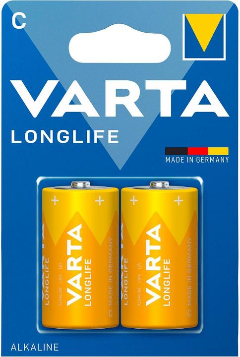Varta Longlife (2 pcs., C, 7600 mAh)