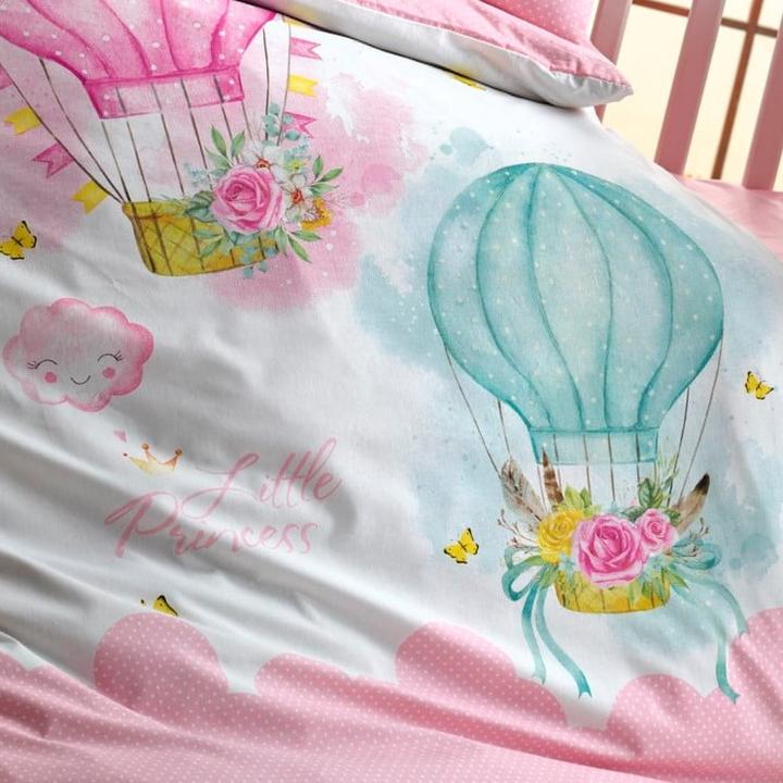 Image du produit Cotton Box Parure de lit bébé Little Princess (100 x 135 cm, 35 x 45 cm, 40 x 60 cm)